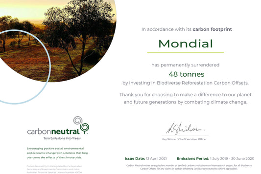 Mondial Group and Carbon Neutral